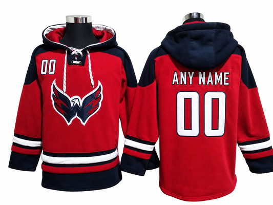 Red/Blue Hoodie Custom