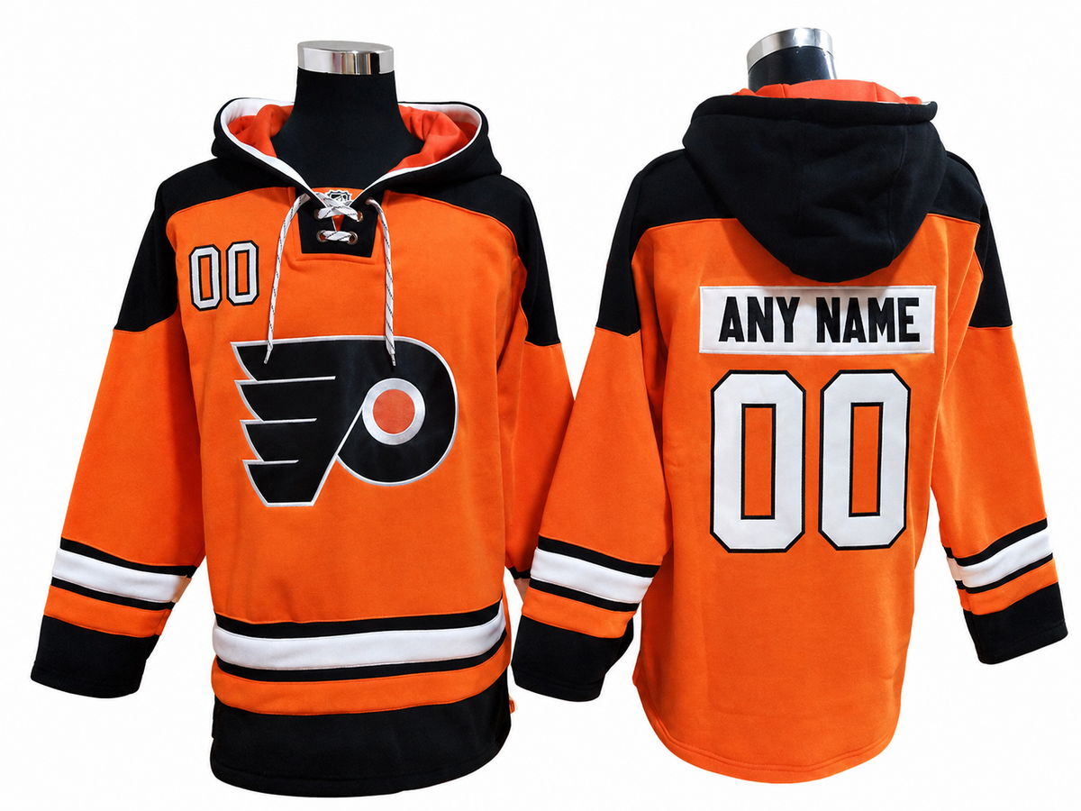 Orange/Black Hoodie Custom