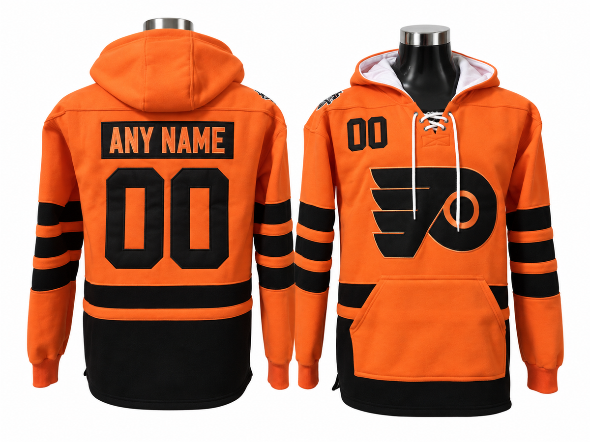 Orange/Black Hoodie Custom