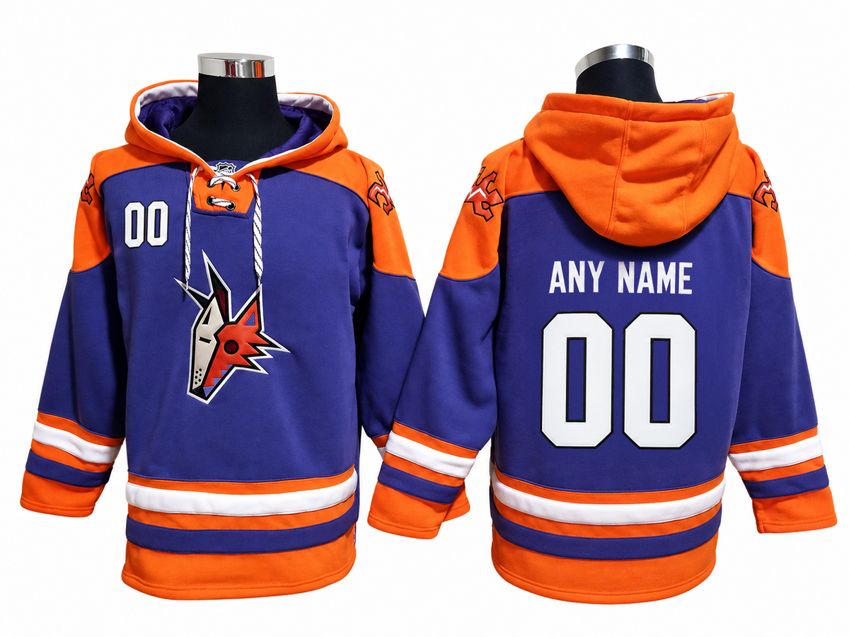 Purple/Orange Hoodie Custom