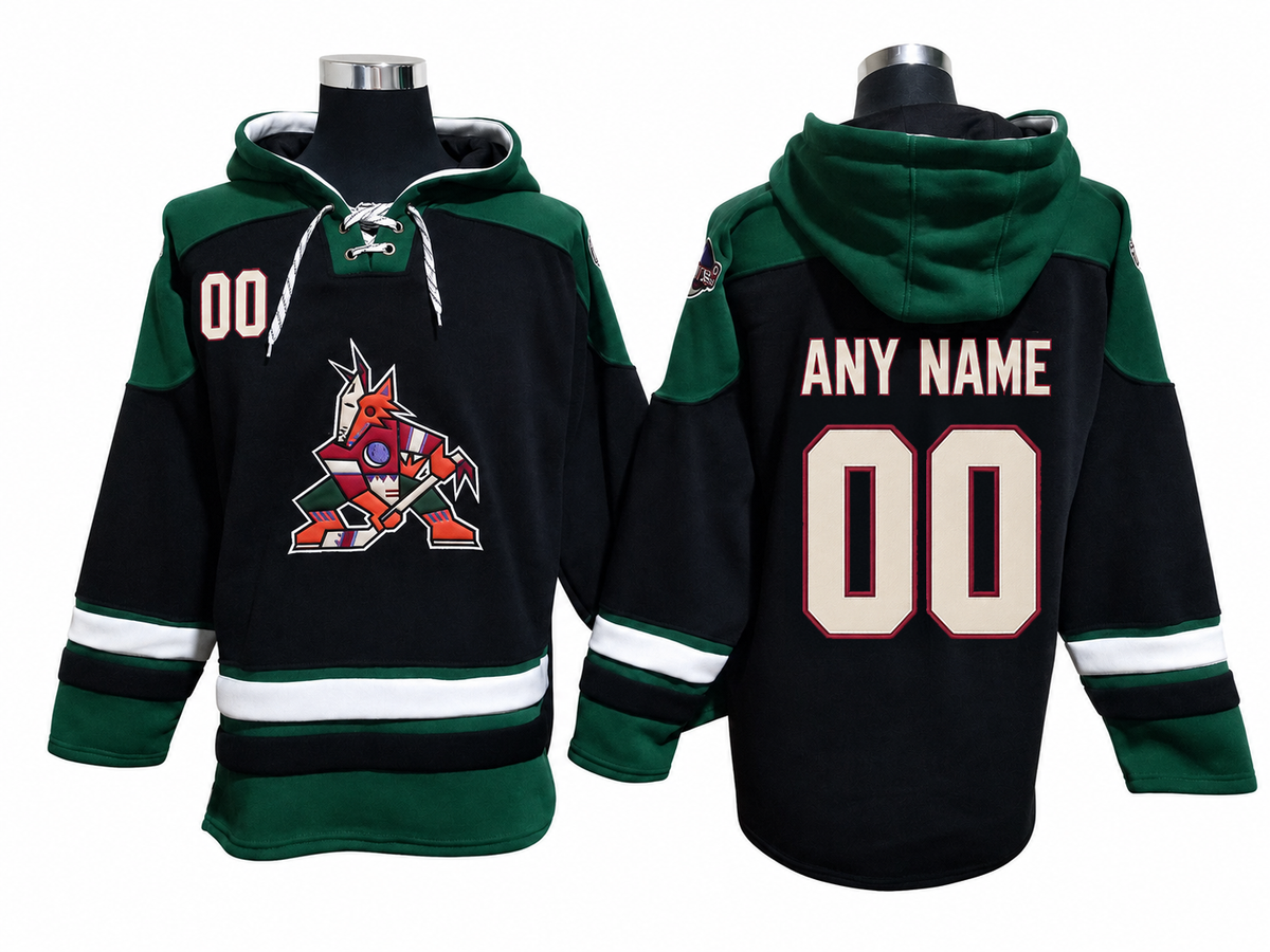 Green/Black Hoodie Custom