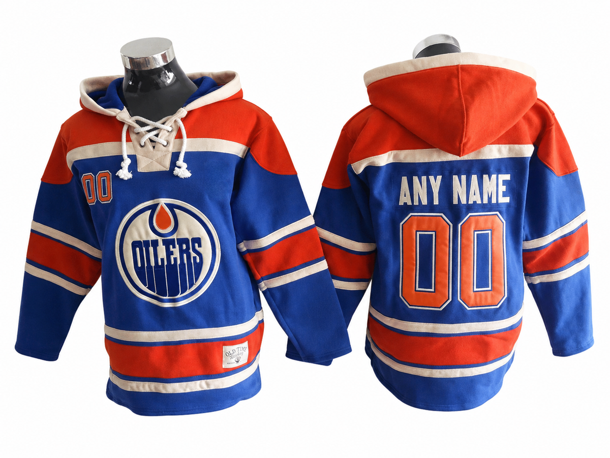 Blue/Orange Hoodie Custom