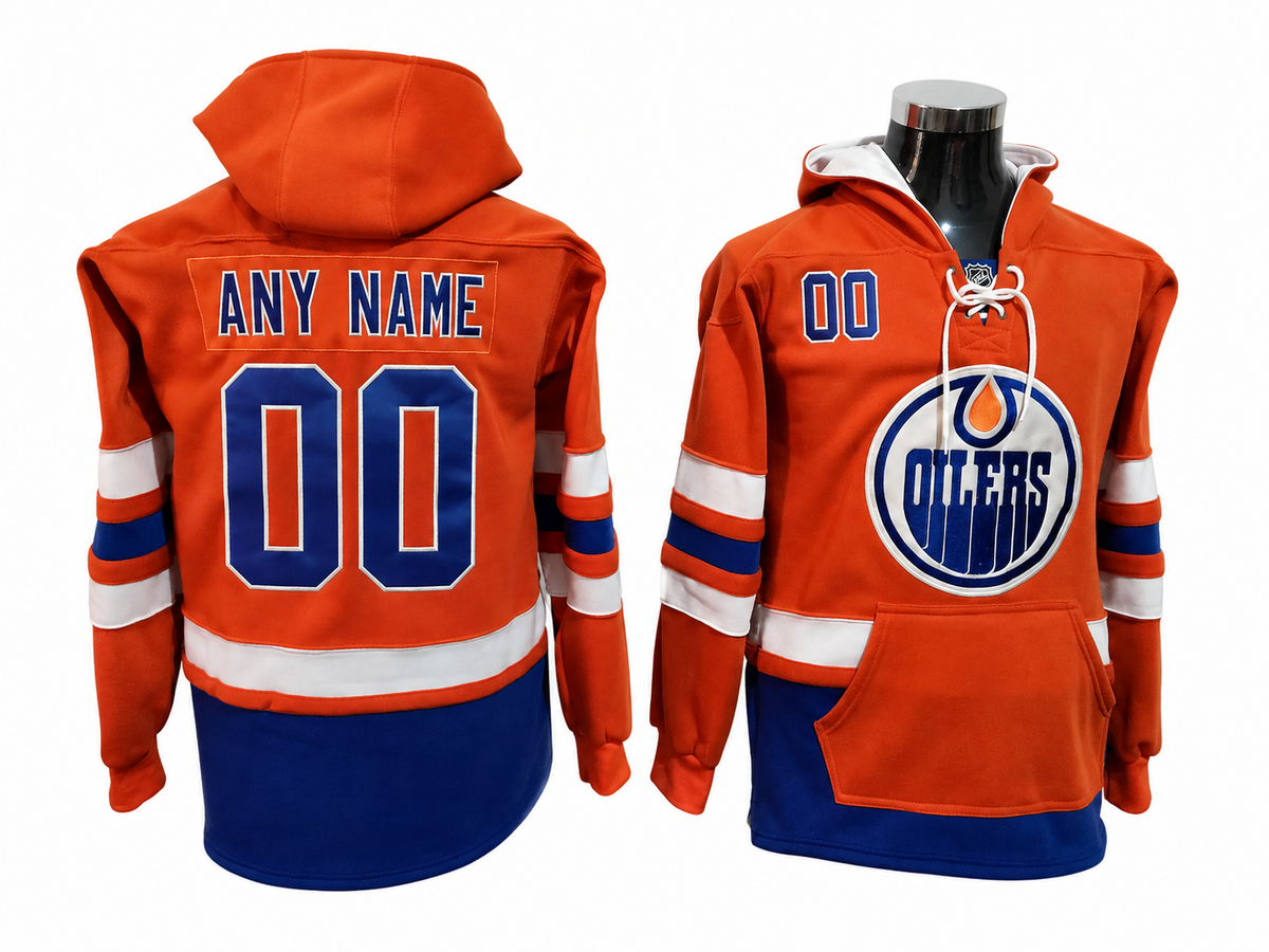 Orange/Blue Hoodie Custom