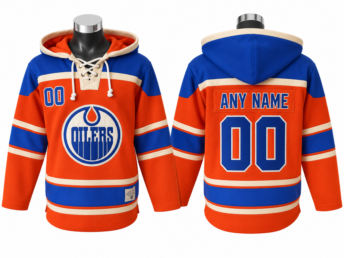 Orange/Blue Hoodie Custom