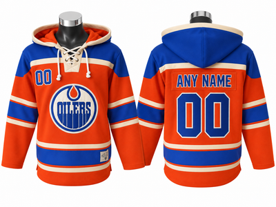 Orange/Blue Hoodie Custom