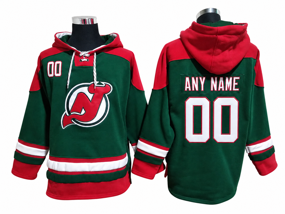 Green/Red Hoodie Custom