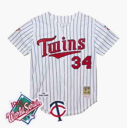 Retro Puckett Baseball Jersey (ships in 2-4 weeks)