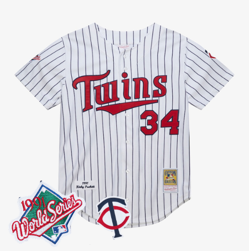 Retro Puckett Baseball Jersey (ships in 2-4 weeks)
