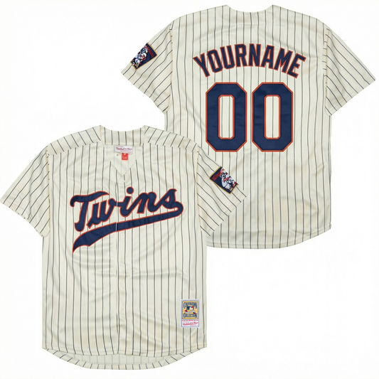 Twins Custom Baseball Jersey (Ships 2-4 weeks)