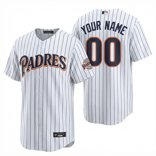 Padres Custom Baseball Jersey (Ships 2-4 weeks)