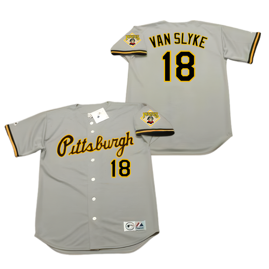 Retro Van Slyke 1992  Jersey  (Ships 2-4 weeks)