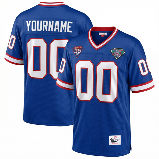 Bills Custom Football Jersey (Ships 2-4 weeks)