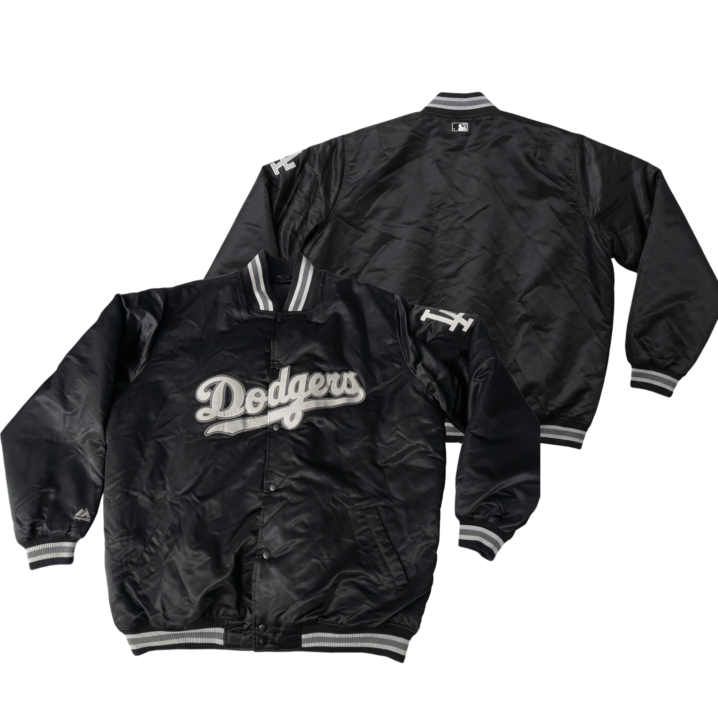 Dodgers Throwback Satin Bomber – (Pre order Ships in 3-6 weeks)