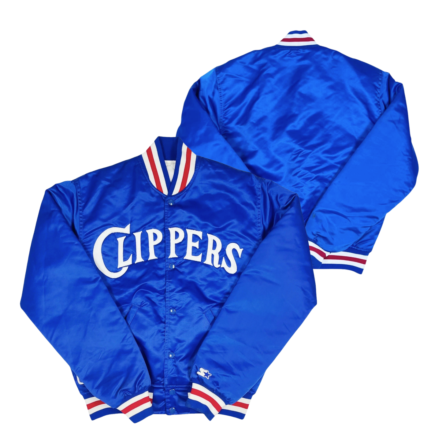 Clippers Throwback Satin Bomber – (Pre order Ships in 3-6 weeks)
