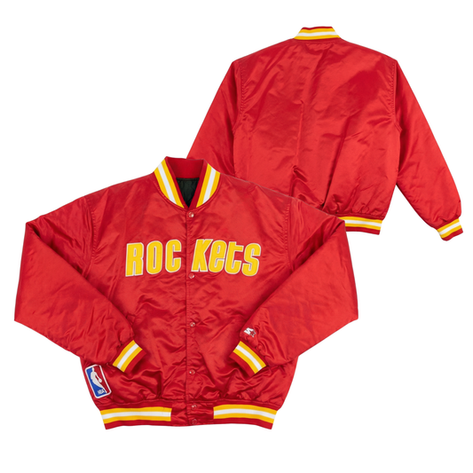 Rockets Throwback Satin Bomber – (Pre order Ships in 3-6 weeks)