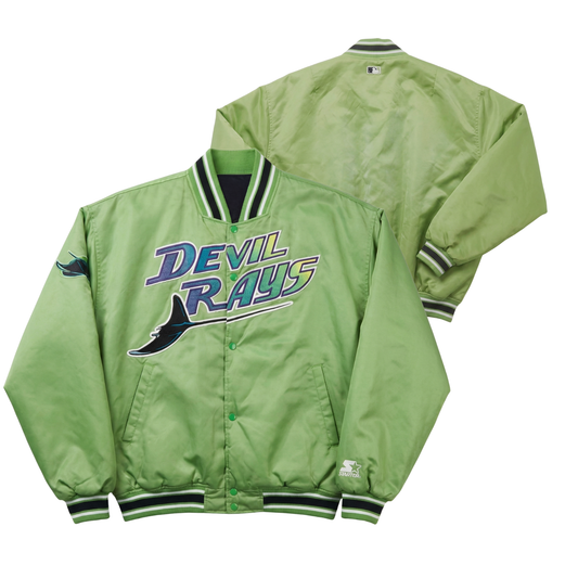 Tampa Bay Throwback Satin Bomber – (Pre order Ships in 2-4 weeks)