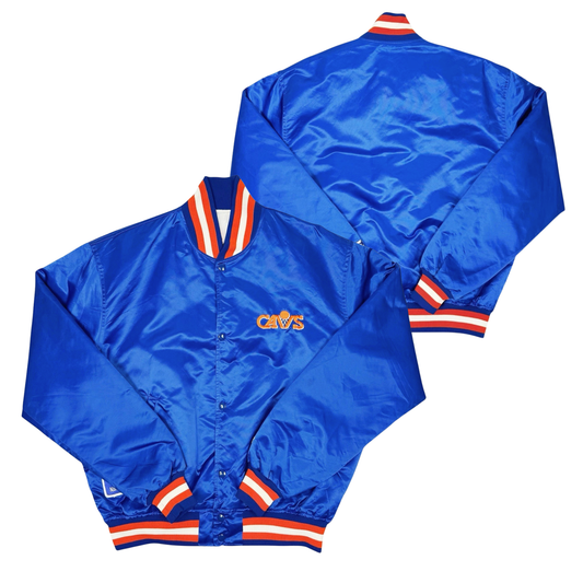Cavs Throwback Satin Bomber – (Pre order Ships in 3-6 weeks)