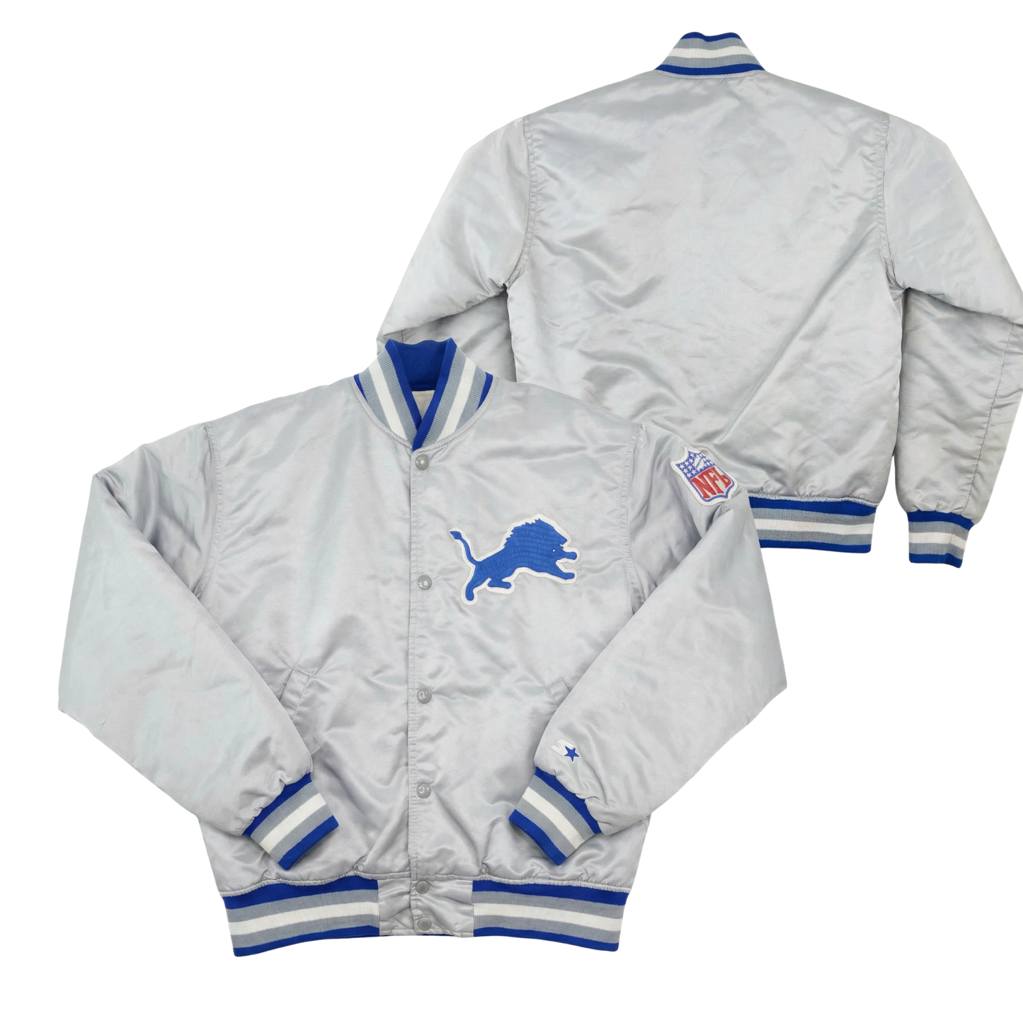 Lions Throwback Satin Bomber – (Pre order Ships in 3-6 weeks)