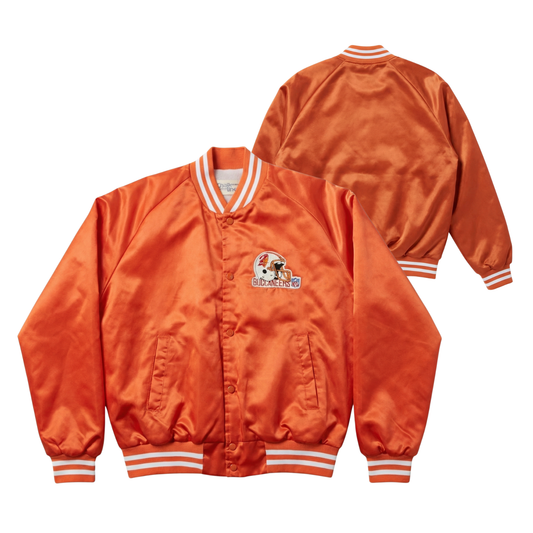 Buccaneers Throwback Satin Bomber – (Pre order Ships in 3-6 weeks)