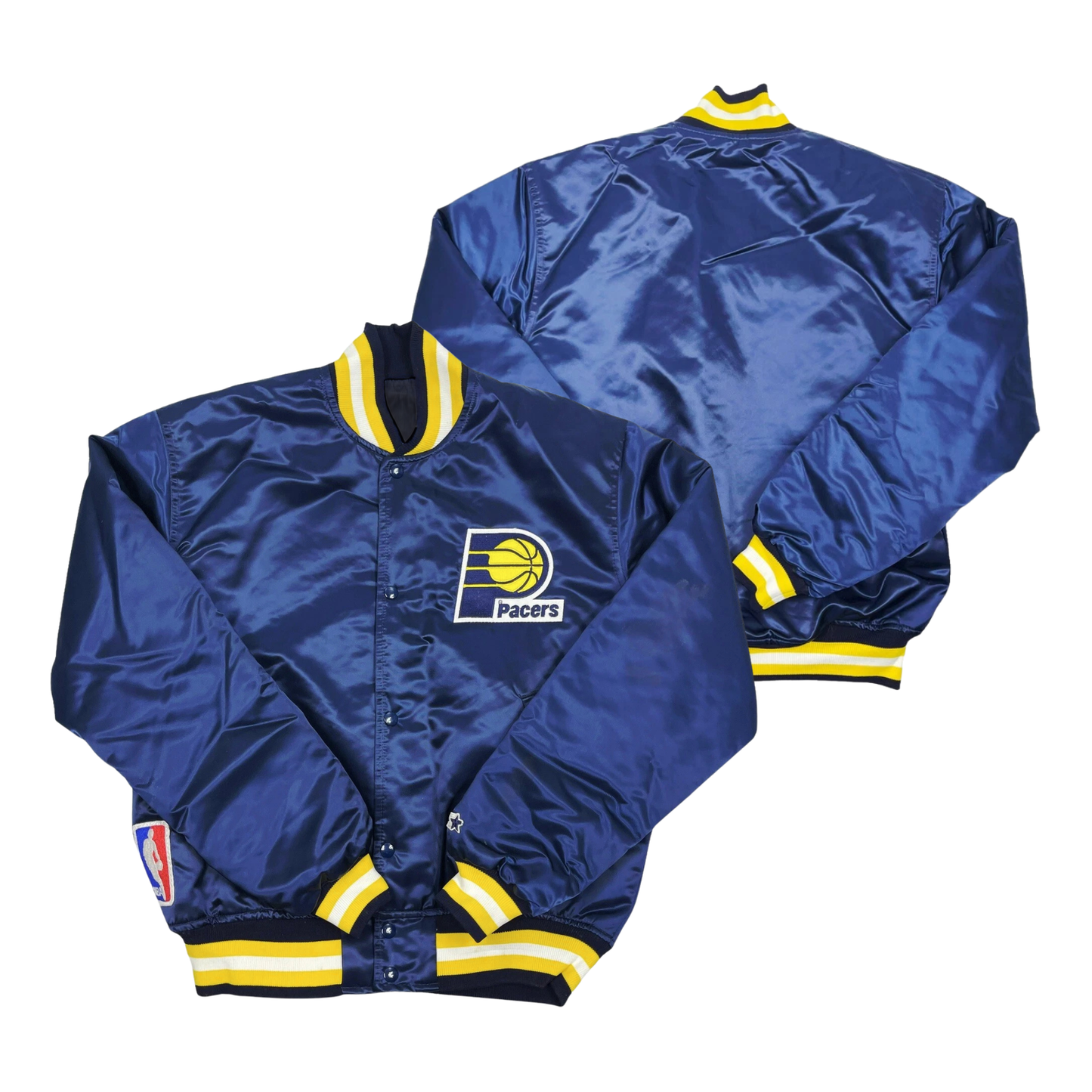 Pacers Throwback Satin Bomber – (Pre order Ships in 3-6 weeks)
