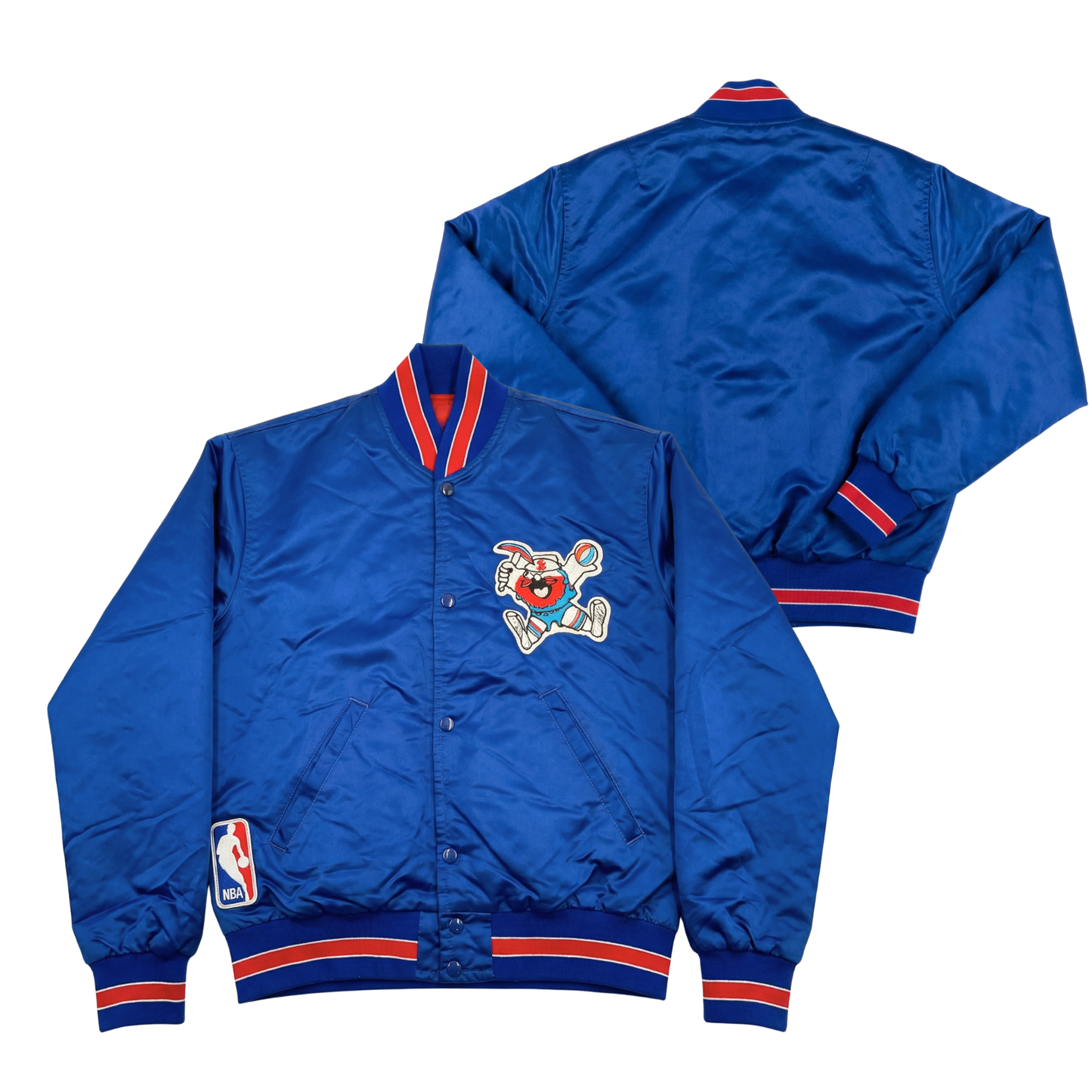 Nuggets Throwback Satin Bomber – (Pre order Ships in 3-6 weeks)