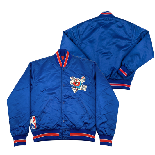 Nuggets Throwback Satin Bomber – (Pre order Ships in 3-6 weeks)