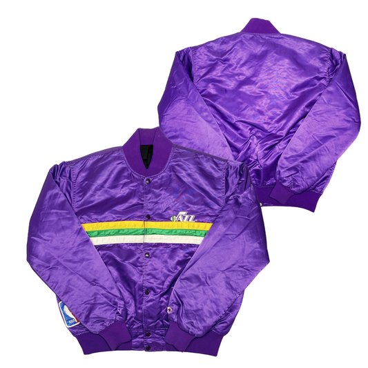 Jazz Throwback Satin Bomber – (Pre order Ships in 3-6 weeks)