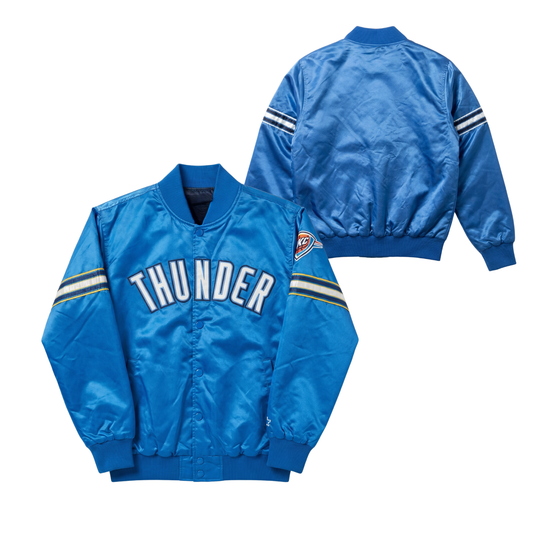 Thunder Throwback Satin Bomber – (Pre order Ships in 3-6 weeks)