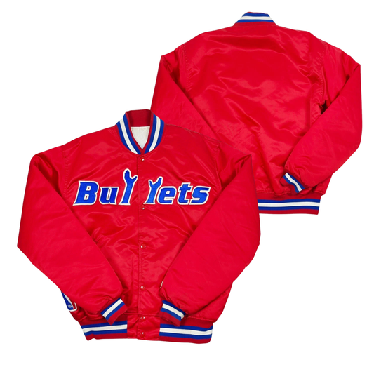 Bullets Throwback Satin Bomber – (Pre order Ships in 3-6 weeks)