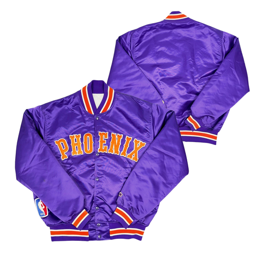 Suns Throwback Satin Bomber – (Pre order Ships in 3-6 weeks)