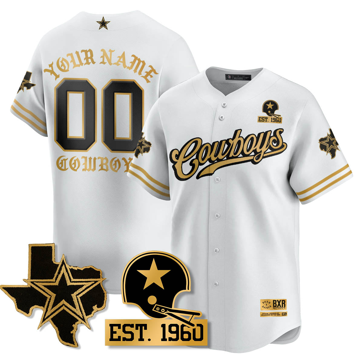Born x Raised Baseball Jersey