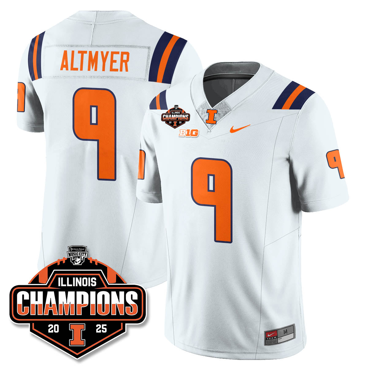 White - Luke Altmyer - 9