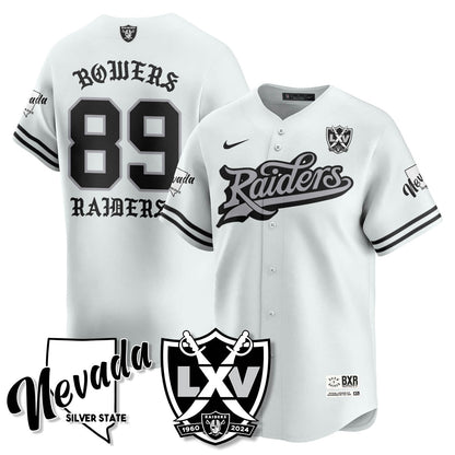 White - Brock Bowers - 89