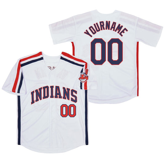 Custom Indians Baseball Jersey