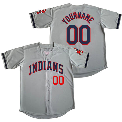Custom Indians Baseball Jersey