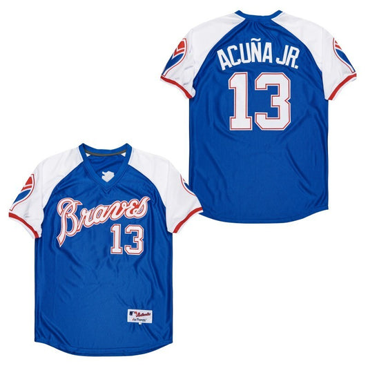 Retro Acuña Baseball Jersey (ships in 2-4 weeks)