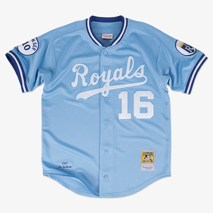 Light Blue Kansas City 1987 Jersey