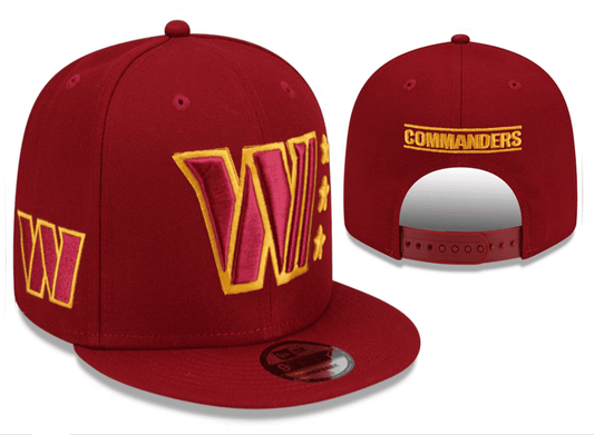 Burgundy Football Hat