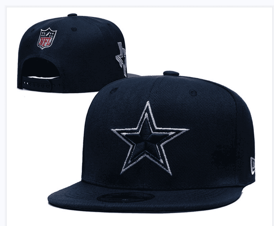 Navy Blue Football Hat