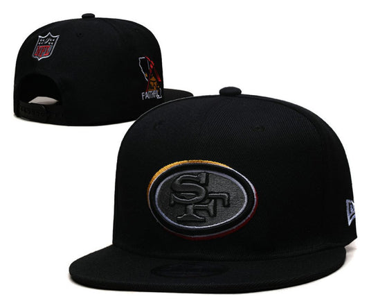 Black Football Hat