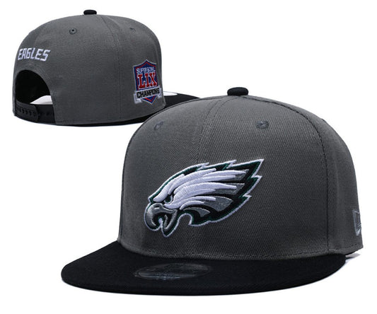 Gray/Black Football Hat