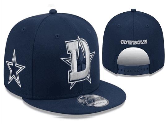 Navy Blue Football Hat