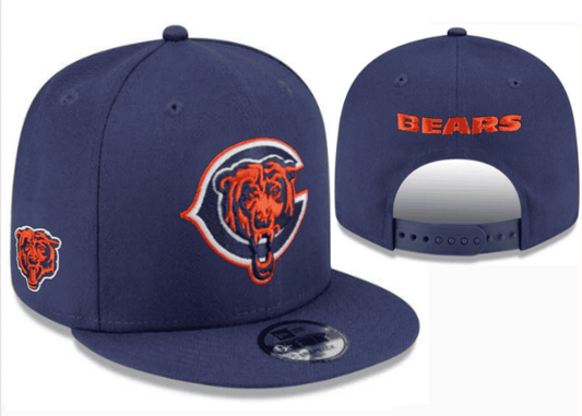 Navy Blue Football Hat