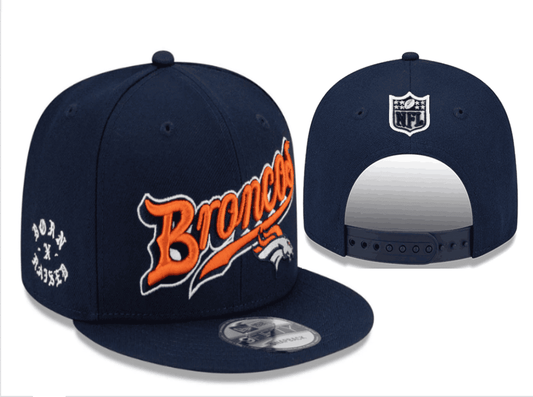 Navy Blue Football Hat
