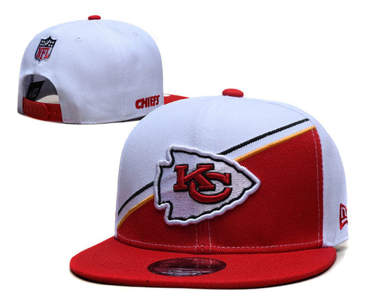White/Red Football Hat