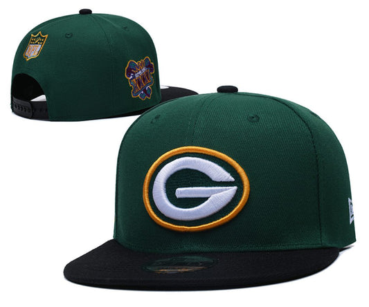 Green/Black Football Hat