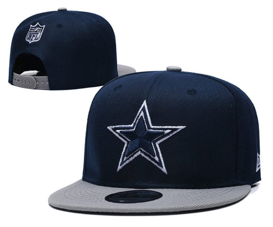 Navy Blue/Gray Football Hat