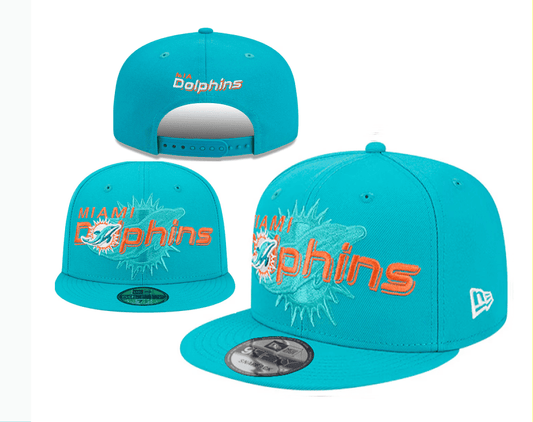 Aqua Football Hat