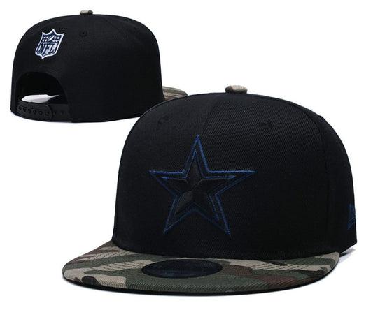 Black/Camouflage Football Hat
