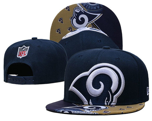Navy/Gold Football Hat